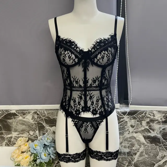 Lace European And American Suit Underwear Black - Shop at LoveMi