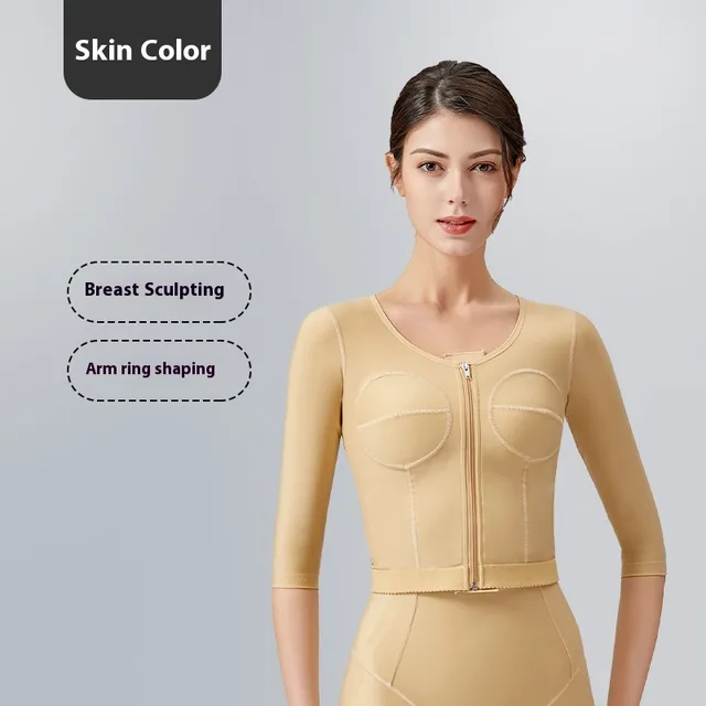 Postoperative Fixing Band Arm Corset Body Shaping Clothes After Body Fat Absorption Skin Color 61502 - Shop at LoveMi