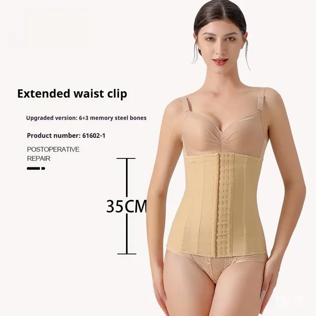 Body Sculpting Girdle Belly Band After Waist And Abdomen Liposuction Skin Color Lengthened - Shop at LoveMi
