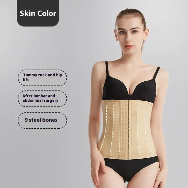 Body Sculpting Girdle Belly Band After Waist And Abdomen Liposuction Skin Color - Shop at LoveMi