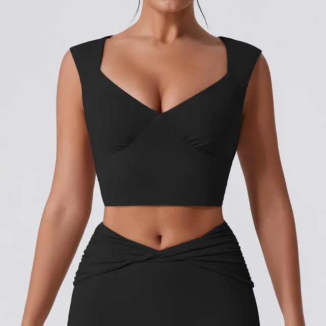 Women's Solid Color Sling Quick drying Slim Fit Fashion Camisole Black - Shop at LoveMi