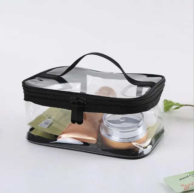 Transparent Makeup Storage Bag Waterproof Travel Transparent Portable Large - Shop at LoveMi