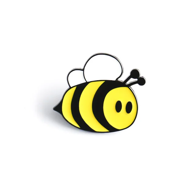 Cute Japanese Style Creative Oil Dripping Bee Alloy Brooch Big Bee - Shop at LoveMi