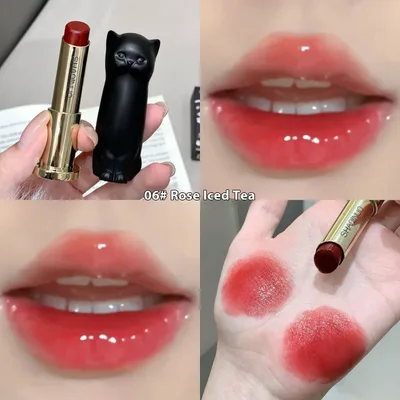 Meow Meow Moisturizing Colored Lipstick Anti chapping Fade Lip Lines 06 Rose Iced Tea - Shop at LoveMi