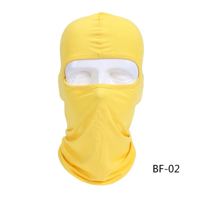 Cycling Mask Head Cover Sun Protection And Gray Protection Yellow - Shop at LoveMi