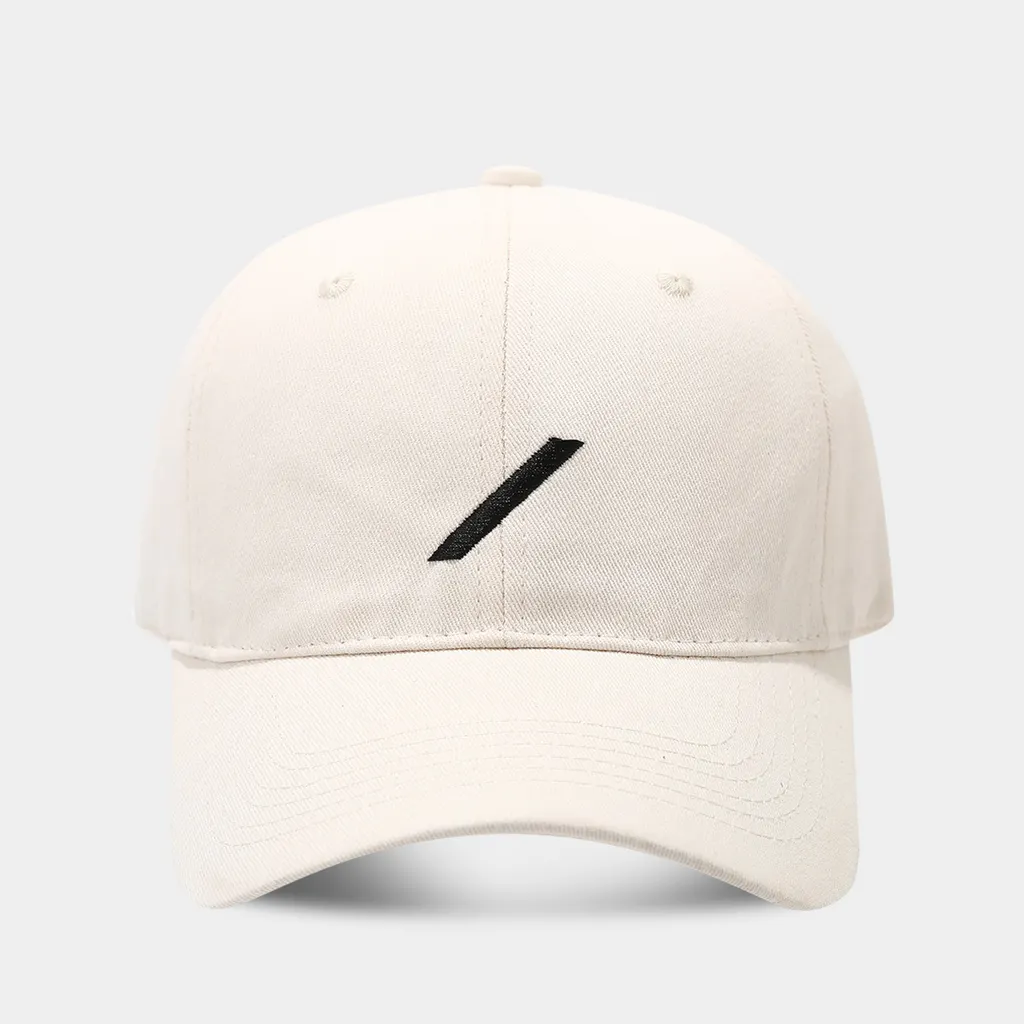 Early Spring Baseball Cap With Big Face And Small Curved Brim Soft Top - Beige