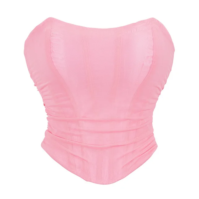 New Style Black Breathable Mesh Top Deep Pink - Shop at LoveMi