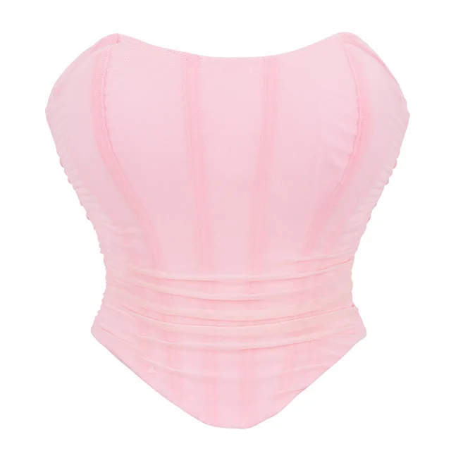 New Style Black Breathable Mesh Top Light Pink - Shop at LoveMi