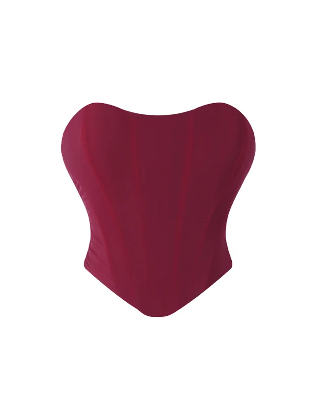 New Style Black Breathable Mesh Top Wine Red - Shop at LoveMi