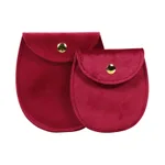 Oval Bottom Velvet Snap Button
