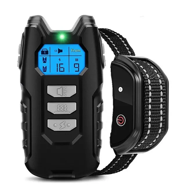 Pet Dog Cat Intelligent Remote Control Bark Stopper Training Dog Collar Dog Barking Prevention D101 Gray - Shop at LoveMi
