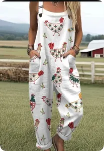 Floral 3D Digital Printing Casual Strap Sleeveless Jumpsuit Bdk063 - Shop at LoveMi