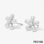 Silver Ear Studs Pd3108