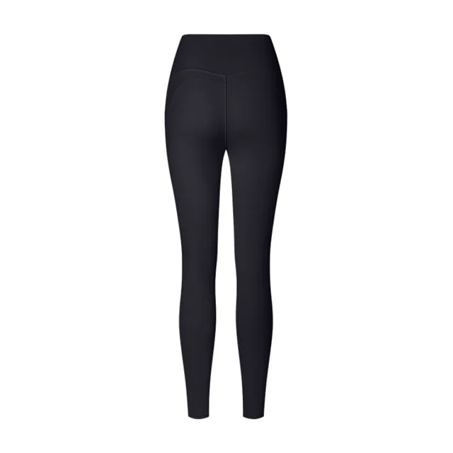 Brushed Tights No T line Plastic Hip shaping Hip lifting Black - Shop at LoveMi