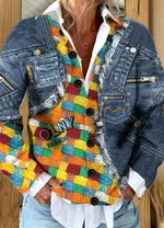 Digital printed cardigan hoodie jacket - 3Color
