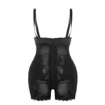 Women's Belly Contracting And Hip Lifting One-piece Corset Sling Waist Contracting - Black