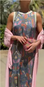 Printed And Pink