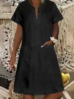 Black With Pocket