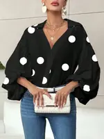 Black Polka Dot