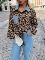 Blue Leopard Print