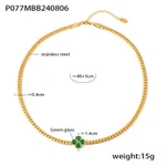 Txp077 Emerald Necklace