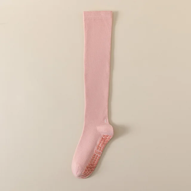 Fashion Yoga Professional Non slip Calf Socks Women Pink - Shop at LoveMi