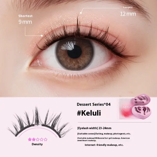 Meixi Soft Magnetic False Eyelashes Heart shaped Integrated Soap Holder Ke Lu Li - Shop at LoveMi