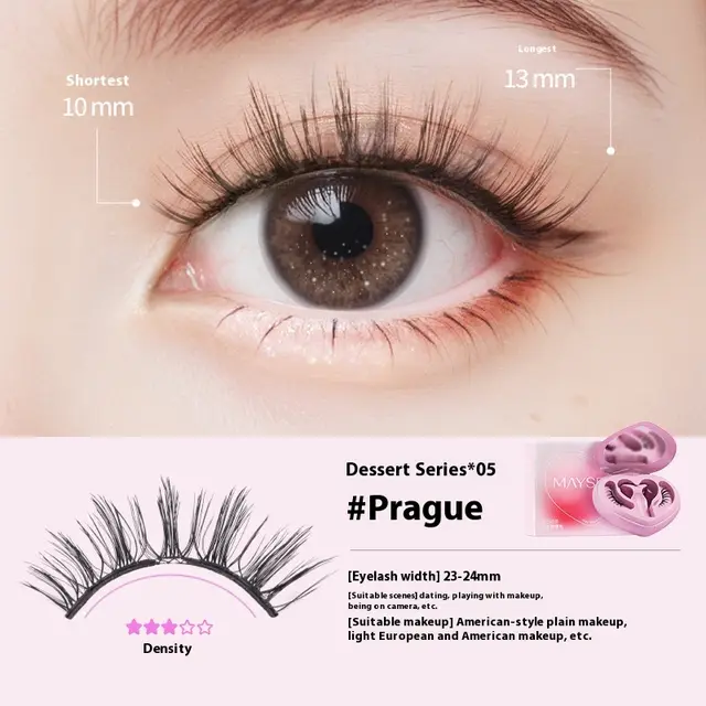 Meixi Soft Magnetic False Eyelashes Heart shaped Integrated Soap Holder Prague - Shop at LoveMi