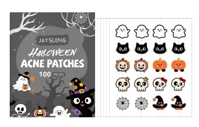 Halloween Acne Patch 100 Pieces - Shop at LoveMi