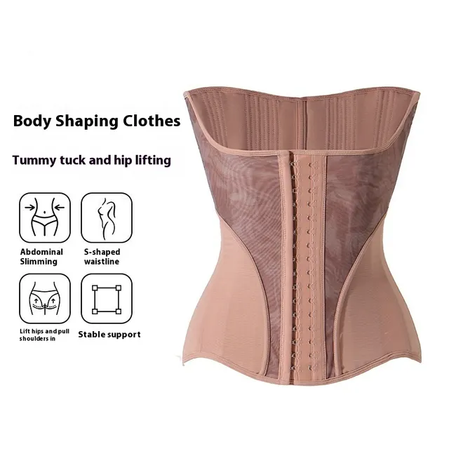 Summer Thin High end Belt Body Shaping Bodybuilding Waist tight Waist Shaping Sand Color - Shop at LoveMi