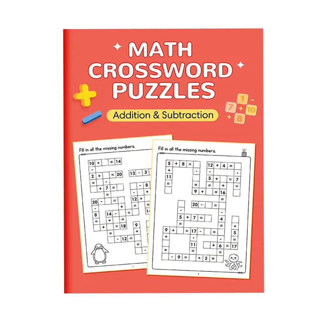 32 Pages A4 Basic Score Cognitive Learning Exercise Book Plus Or Minus 20 - Shop at LoveMi