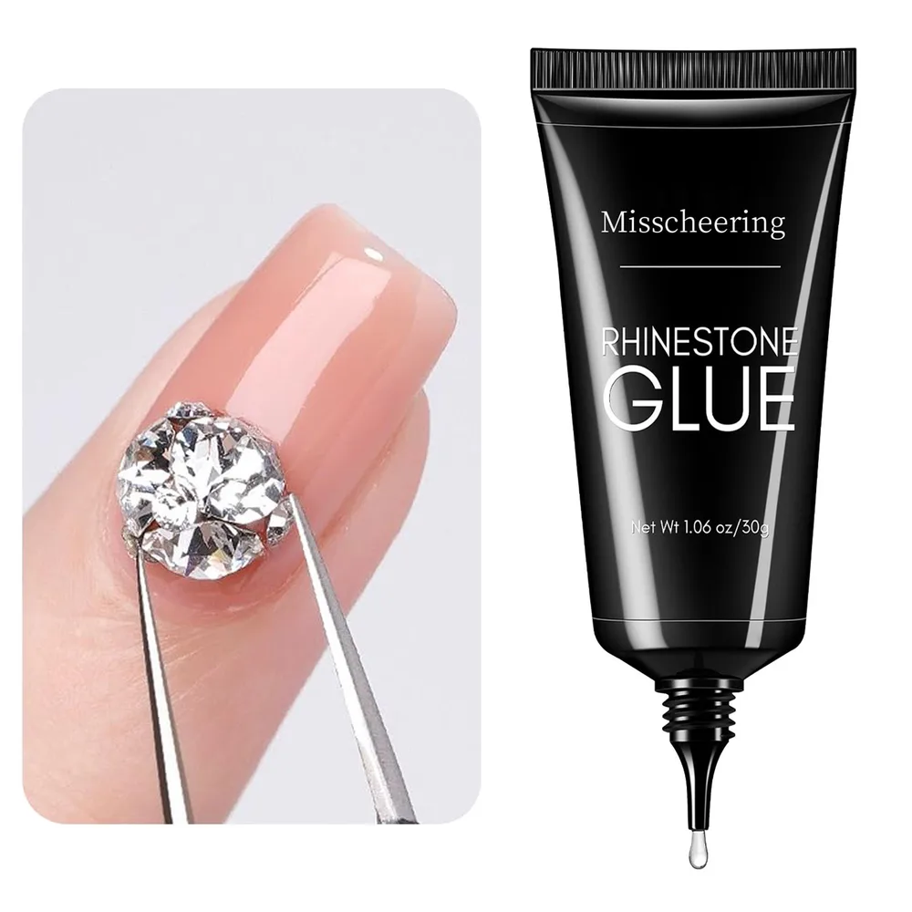 Nail Art Strong Wash free Rhinestone Sticking Glue Rhinestone Sticking Glue 30G - Shop at LoveMi