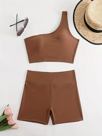 Sexy Bikini Shoulder Backless Swimsuit - Shop at LoveMi