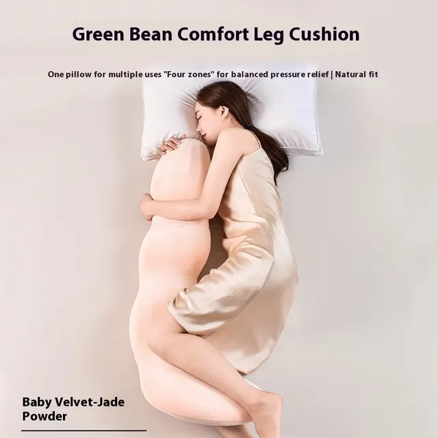 Side Sleeper Pregnancy Pillow Belly Support Sleeping Pregnancy type Pillow Pillow Baby Fleece Pink - Shop at LoveMi