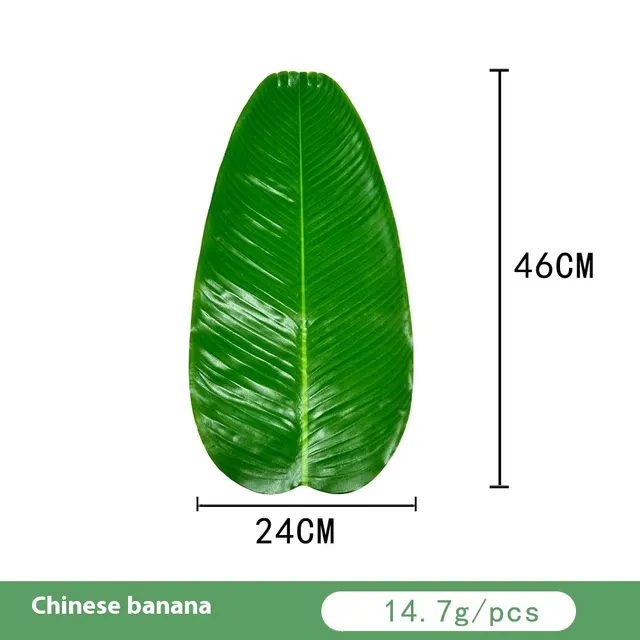 Simulation Japanese Banana Leaf Lotus Leaf Table Mat Middle Banana - Shop at LoveMi