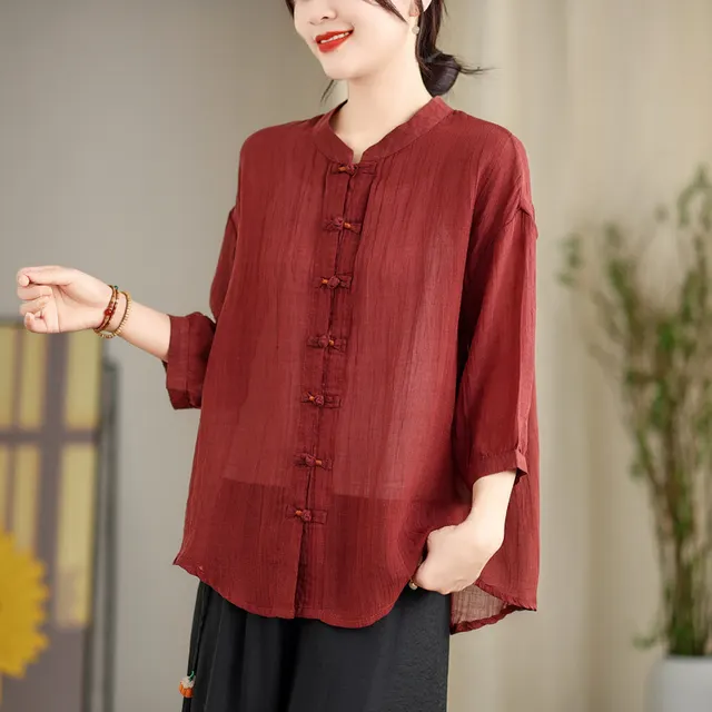 Real Shot Improved New Open Shirt Red - Shop at LoveMi
