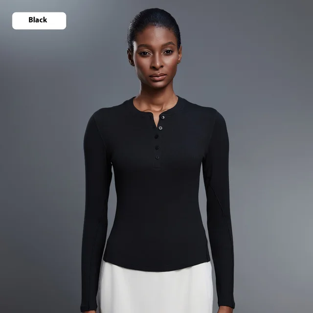 Casual All match Modal Skin friendly Sports Top Black - Shop at LoveMi