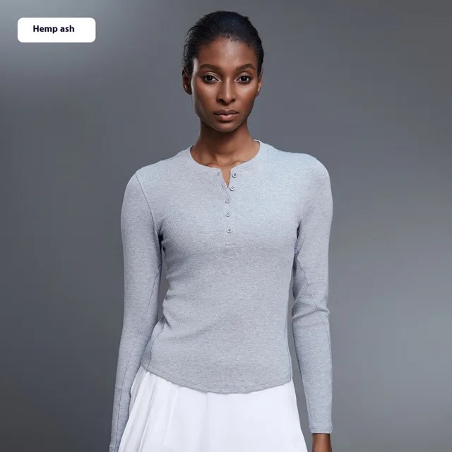 Casual All match Modal Skin friendly Sports Top Twist Gray - Shop at LoveMi