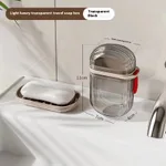 Transparent Gray Soap Box
