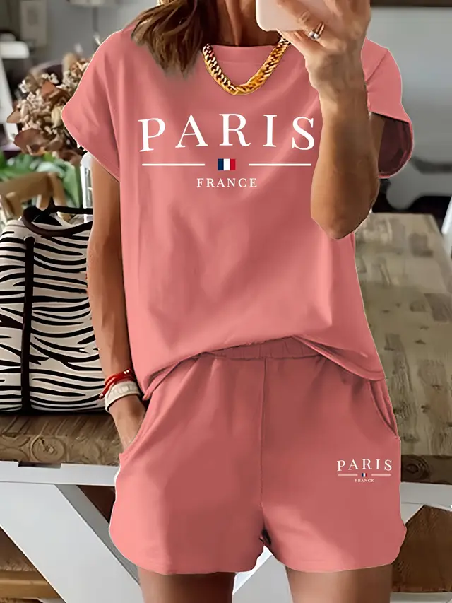 Fashion Comfort Printing Slimming Shorts Summer Casual Women's Clothing Tz1083 4 Color - Shop at LoveMi