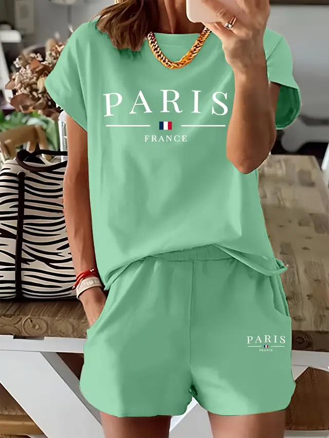 Fashion Comfort Printing Slimming Shorts Summer Casual Women's Clothing Tz1083 6 Color - Shop at LoveMi