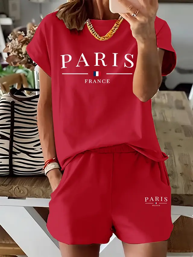 Fashion Comfort Printing Slimming Shorts Summer Casual Women's Clothing Tz10839 - Shop at LoveMi