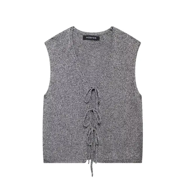 Women's European And American Knitted Vest Cardigan Top - Shop at LoveMi