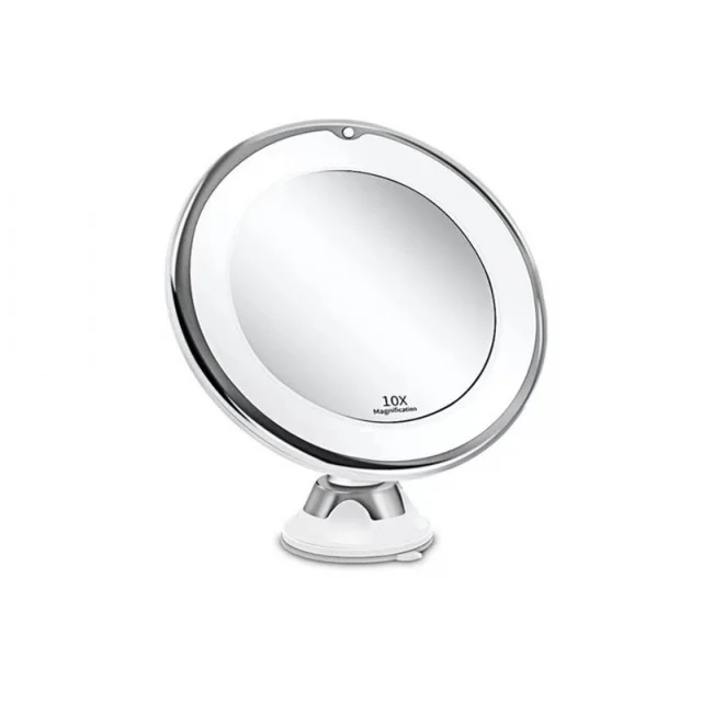 Led Make up Mirror With Supplement Light White - Shop at LoveMi