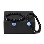 Opal Heart Bracelet