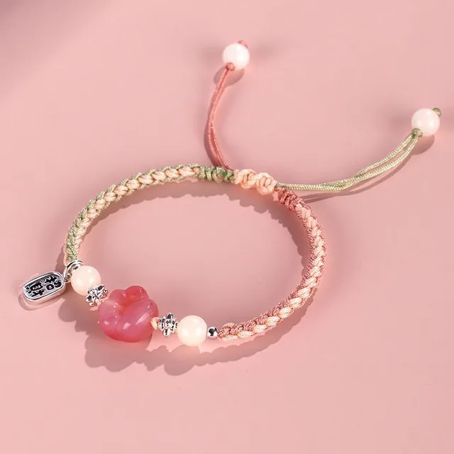 New Product Cat's Paw Bracelet For Couple Women Lucky Pink - Shop at LoveMi