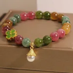 Four Leaf Grass Bracelet