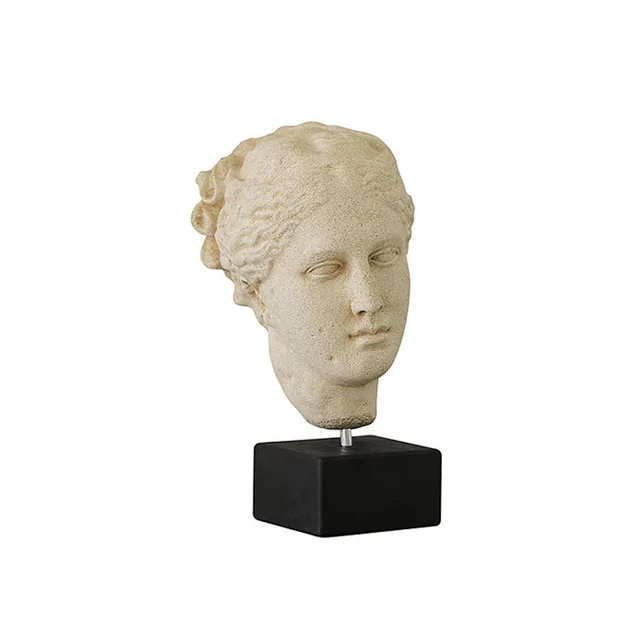 Medieval Light Luxury Art Portrait Sculpture Ornament Main Picture Color - Shop at LoveMi