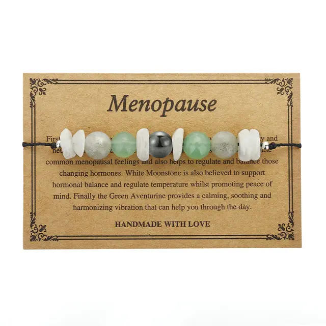New Wax Line Beaded Stone Bracelet Women Color 3906 - Shop at LoveMi