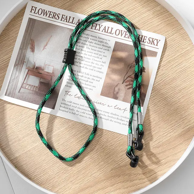Outdoor Dopamine Color Glasses Cord Sports Anti lost Green - Shop at LoveMi
